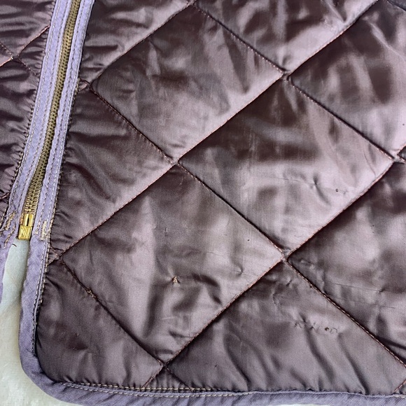 Vintage Gorpcore Vest Red Head Brown Quilted Shooting Vest SMALL Hunting Retro - Picture 12 of 12